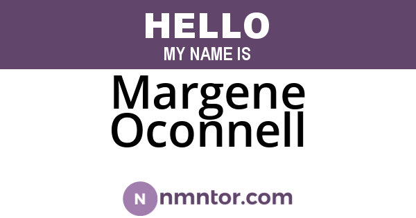 Margene Oconnell