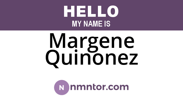 Margene Quinonez