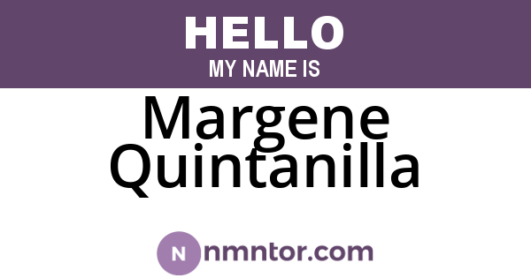 Margene Quintanilla
