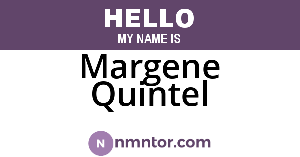 Margene Quintel
