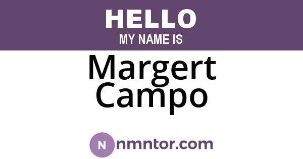 Margert Campo