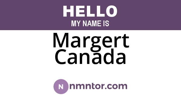 Margert Canada