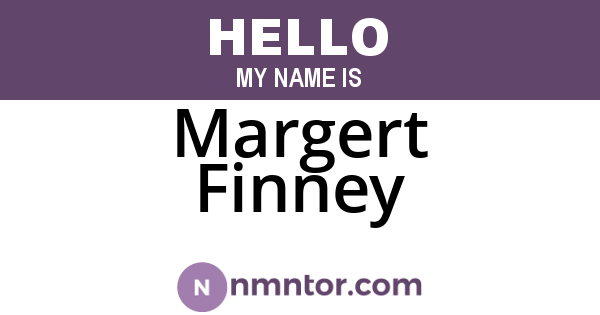 Margert Finney