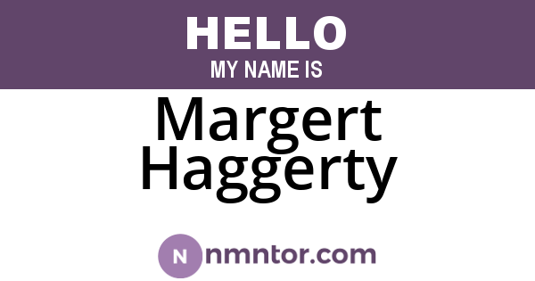 Margert Haggerty