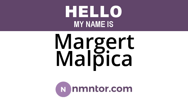 Margert Malpica