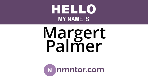 Margert Palmer