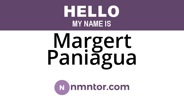 Margert Paniagua