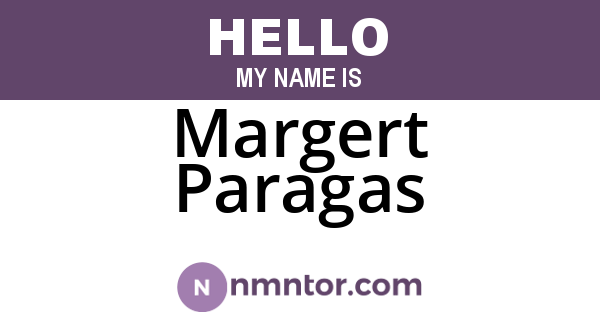 Margert Paragas