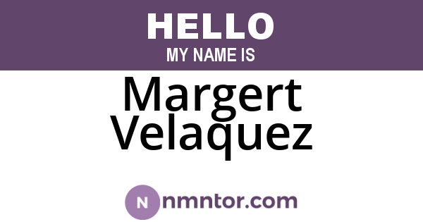Margert Velaquez