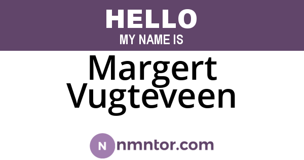 Margert Vugteveen