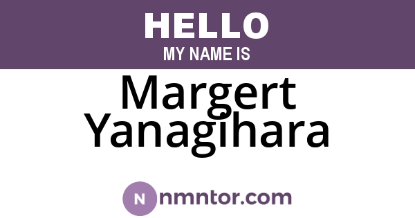 Margert Yanagihara
