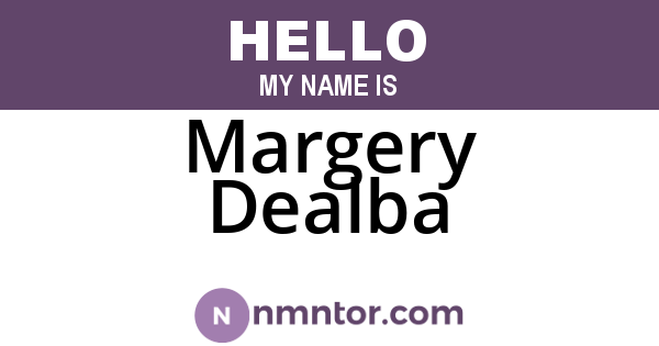 Margery Dealba