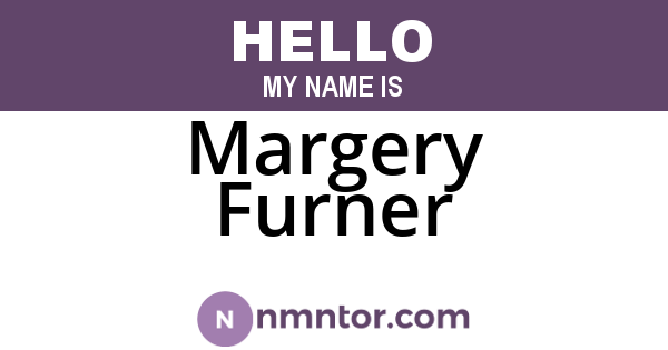 Margery Furner