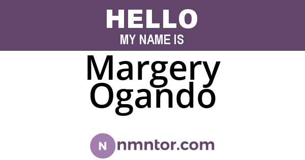 Margery Ogando