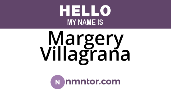 Margery Villagrana