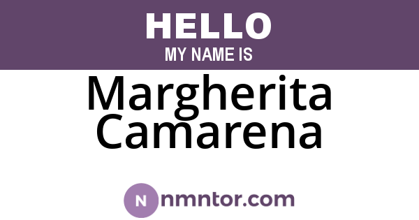 Margherita Camarena