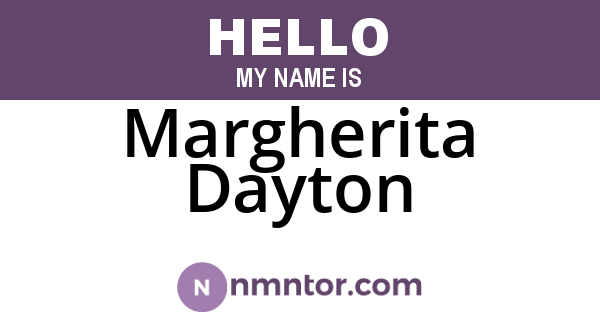 Margherita Dayton
