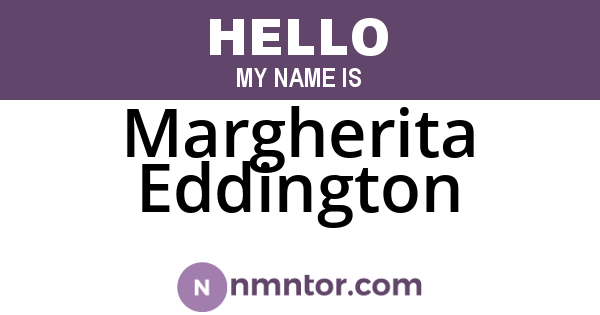 Margherita Eddington