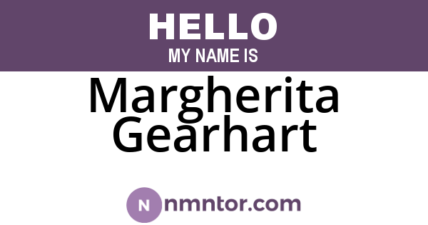 Margherita Gearhart