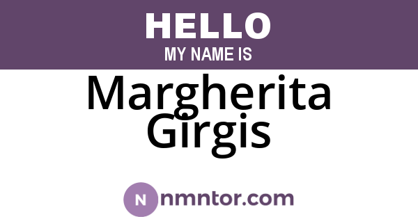 Margherita Girgis
