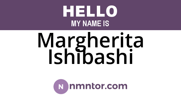 Margherita Ishibashi