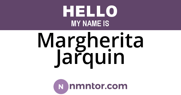 Margherita Jarquin