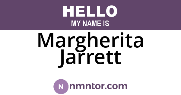 Margherita Jarrett