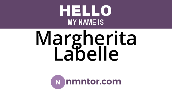 Margherita Labelle