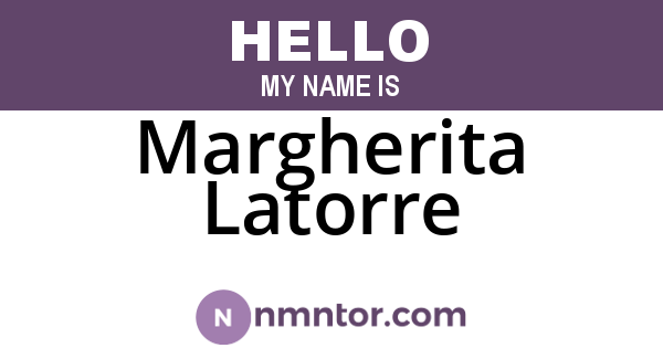 Margherita Latorre