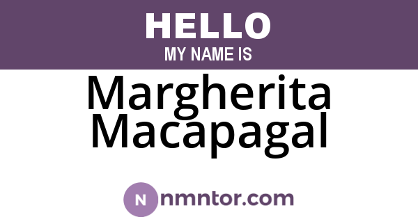 Margherita Macapagal