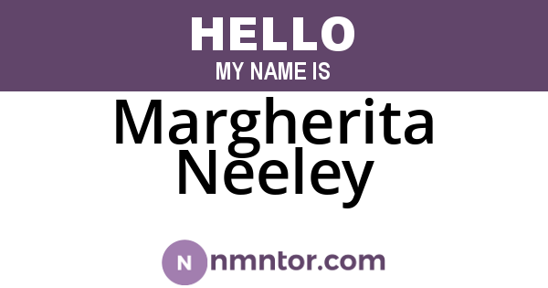 Margherita Neeley