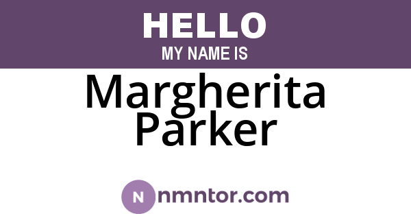 Margherita Parker