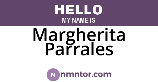 Margherita Parrales