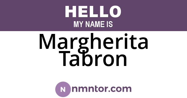 Margherita Tabron