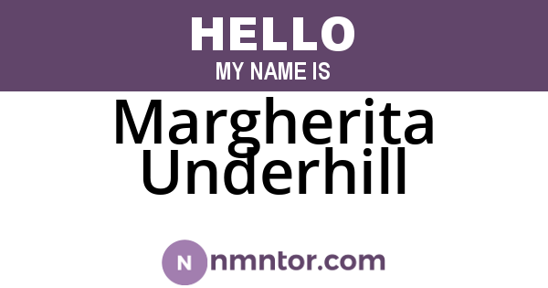 Margherita Underhill