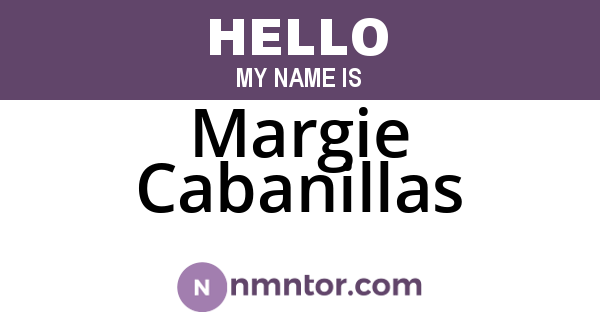 Margie Cabanillas