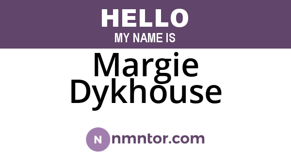 Margie Dykhouse