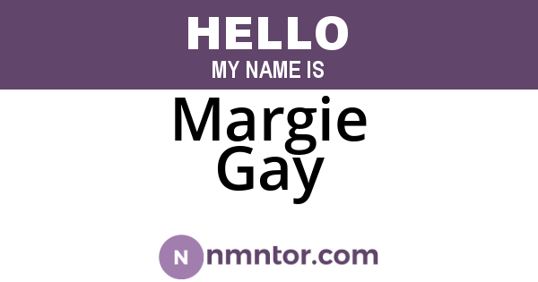 Margie Gay