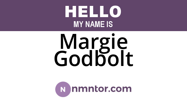 Margie Godbolt