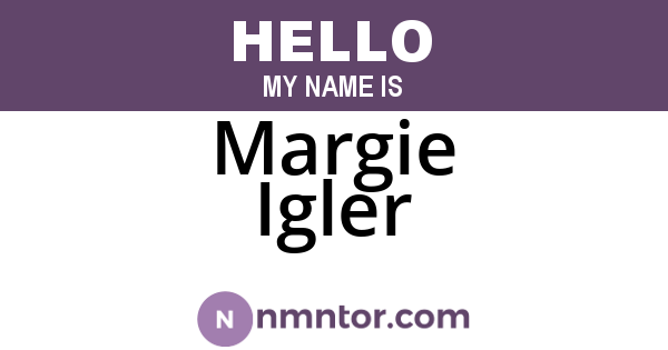 Margie Igler