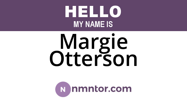 Margie Otterson
