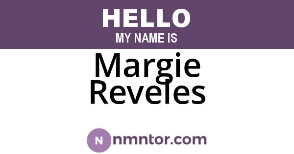 Margie Reveles