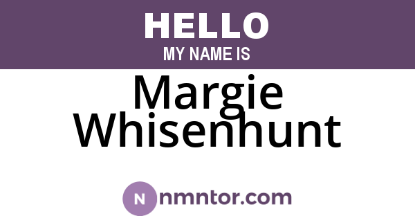 Margie Whisenhunt