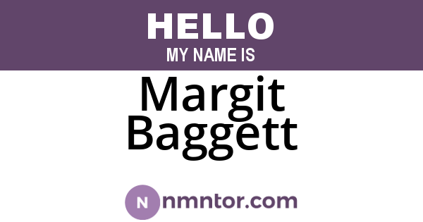 Margit Baggett