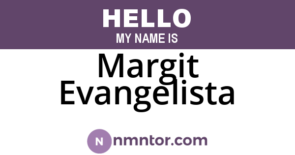 Margit Evangelista
