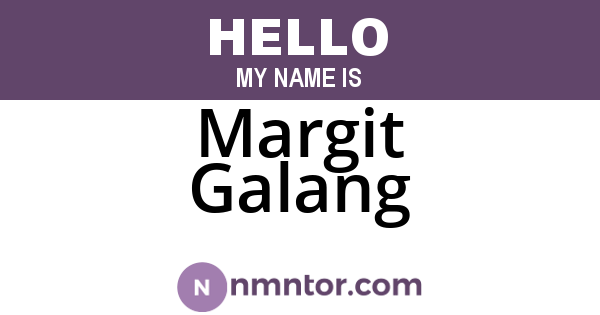 Margit Galang