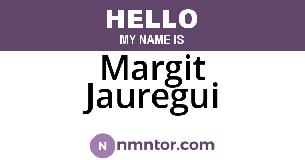 Margit Jauregui