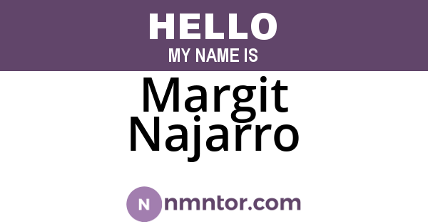 Margit Najarro