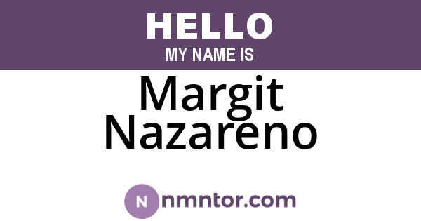 Margit Nazareno