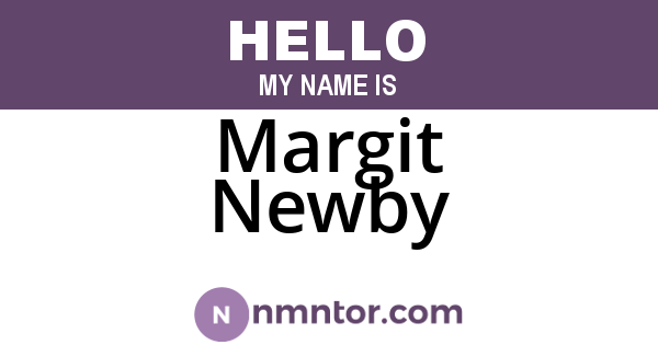 Margit Newby
